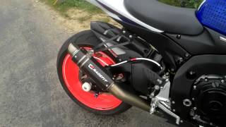 Racefit Growler Exhaust Suzuki GSXR K7 750 [upl. by Kata]