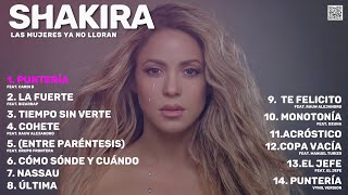 Shakira  Las Mujeres Ya No Lloran Nuevo Álbum Completo 2024 [upl. by Penrod802]