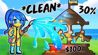 Cleaning is SATISFYING in PowerWash Simulator [upl. by Philemon]