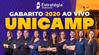 Gabarito UNICAMP 2020  1ª Fase Prova Resolvida e Comentada [upl. by Tali]