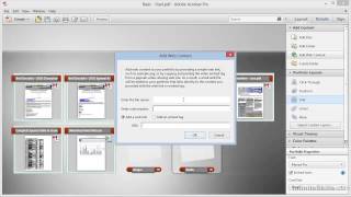 Adobe Acrobat XI Tutorial  Adding Files Or Folders To A Portfolio [upl. by Boyse575]