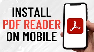 How to Download and Install the Adobe PDF Reader App On Mobile Easy [upl. by Philis683]