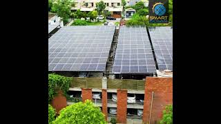 350 kW Solar System Installation CompleteSite National Hospital amp Medical Centre Lahore [upl. by Jobi893]