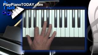 Piano Lessons Slash Chords Ch 2 quotStraddlesquot HD Version [upl. by Anecusa]