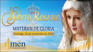 Santo Rosario en Audio l Misterios de Gloria l Amen Comunicaciones [upl. by Ahsiadal944]