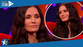 The Graham Norton Show viewers accuse Courteney Cox of looking bored 479709 [upl. by Dnomrej]