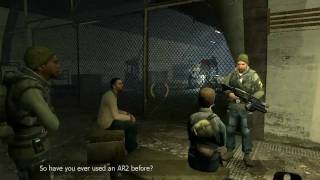 HalfLife 2 Episode 2 AR3 Argument [upl. by Ardnaxela]