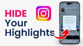 How to Hide Your Instagram Highlights From Someone [upl. by Jarlath373]