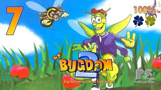 Bugdom 2 PC  1080p60 HD Walkthrough 100 Level 7  The Gutter [upl. by Irek]