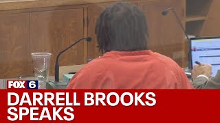 Darrell Brooks speaks before sentencing in Milwaukee County case  FOX6 News Milwaukee [upl. by Eelrehpotsirhc88]