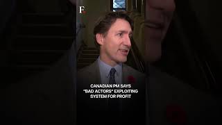 Canadian PM Trudeau Admits Slow Response to Immigration  Subscribe to Firstpost [upl. by Akinahs91]