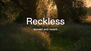 Madison Beer  Reckless slowed amp reverb tiktok version [upl. by Baldridge]