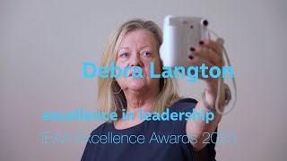 IEAA Excellence Awards 2023  Leadership  Debra Langton [upl. by Nymrak]