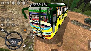 BMR Modified Bus Mod Bussid Indonesia Simulator Gameplay Chappal Gaming [upl. by Yriek]