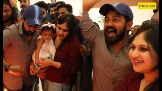 Asif Ali Birthday With Family amp B Tech Movie Team [upl. by Enyamert642]