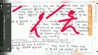 Bureaucracy by Max Weber in hindi [upl. by Ateuqirne611]