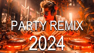 PARTY MIX 2024 ⚡ Mashups amp Remixes of Popular Songs 2024 ⚡ Tiësto David Guetta Hardwell Afrojack [upl. by Mindi]