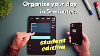 How I Organize My Busy Schedule Student Edition [upl. by Notloc]