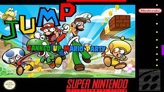 🔴 SUPER MARIO WORLD JUMP JANKED UP MARIO PARTY [upl. by Atinra]