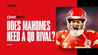 Does Mahomes need a rival QB to compete with  Overdrive Hour 2  090524 [upl. by Amehsyt]