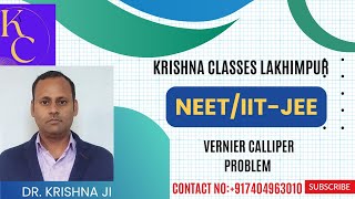 Vernier Caliper Problem for NEETIITJEE students [upl. by Ahsiuqat]