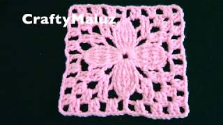 COMO HACER CUADRO TEJIDO MUY FÁCIL  Crochet Granny Square  Cuadro tejido paso a paso [upl. by Richardo534]