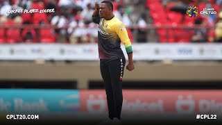 Sheldon Cottrell WICKETS GALORE  CPL 2022 [upl. by Noyerb]