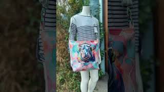 wwwlamaninaat nähen sewing stoffe diy kreativ taschen ecofashion fashion sewinghacks [upl. by Arit]