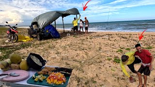 ACAMPAMENTO COM BRENO FOI UMA EXPLOSÃO DE PEIXES GIGANTES no final da tarde veja o que aconteceu [upl. by Gaskins]