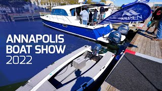 Aspen Catamarans took me on a Dinghy Ride  Annapolis Boat Show 2022  Aspen C108 [upl. by Oel379]