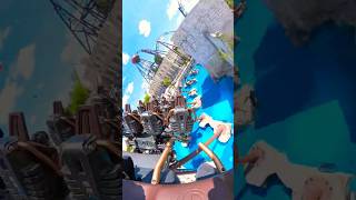 Voltron Nevera Part 2 at Europapark voltron rust mackrides europapark rollercoaster [upl. by Ertsevlis]