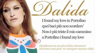 Dalida  Love in Portofino  Paroles Lyrics [upl. by Nelson]