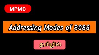 Addressing modes of 8086 microprocessor [upl. by Ogram]