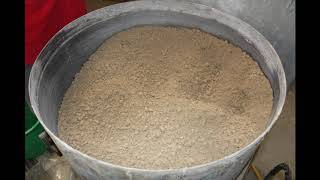 Geopolymer Concrete Mixing Procedure [upl. by Romeu]