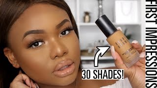 BOBBI BROWN SKIN LONGWEAR WEIGHTLESS FOUNDATION REVIEW  Cynthia Gwebu [upl. by Trauts]