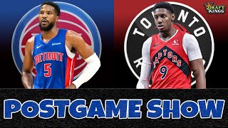 Detroit Pistons vs Toronto Raptors Postgame Show  Pistons Talk Podcast [upl. by Harrell]