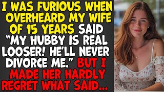 I Was Terrified When Overheard😱 My Cheating Wife Said This🤬 [upl. by Anikas]