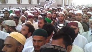 SALATOSALAM IN MASJID E NABWI SAWW EIDULFITAR 2012 [upl. by Ahsenor]