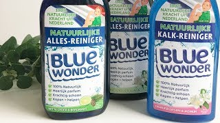 Natuurlijke reinigers van Blue Wonder  schoonmaaktips [upl. by Heda]