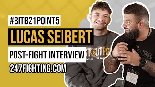 Undefeated Lucas Seibert Proved He Got That Dog at Brawl in the Burgh 215 – PostFight Interview [upl. by Caffrey]