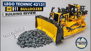 LEGO Technic 42131 CAT D11T Bulldozer detailed building review [upl. by Brianne]