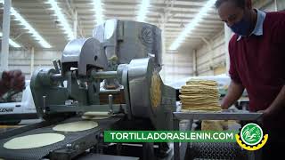 Demostración Máquina Tortilladora de Tolva ML 60│Manufacturas Lenin [upl. by Aneehsor646]