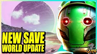 NO MANS SKY Fresh Playthrough Continues New Update And Drops [upl. by Nylhsa]