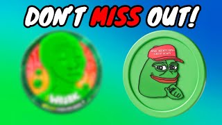 URGENT IF YOU MISSED PEPE DONT MISS THIS MEME COIN WOJAK POTENTIAL 100X [upl. by Aindrea764]