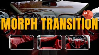 Powerpoint MORPH TRANSITION Tutorial  Powerpoint Tutorial [upl. by Ahsenid]