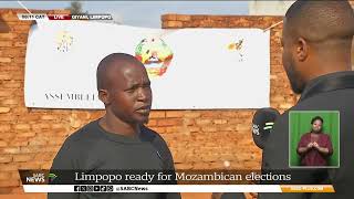 Mozambique Elections  Mozambican nationals living in Limpopo cast their ballots [upl. by Ardnikat677]