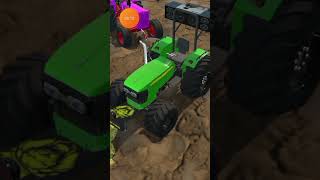 Har Deepak Bhola ka tractor kichad mein fans chuka hai John Deere wale ismein kya takat hai bhailike [upl. by Adelina]