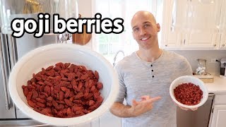 Goji Berry Benefits  How and Why I Eat Them [upl. by Nekcerb]