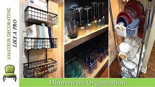 Dinnerware Organization and Storage [upl. by Skyler]