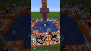 villager prank goes worng 😥minecraft gaming indiladernieredance viralshort trending memes [upl. by Whyte556]